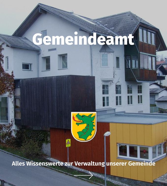 Alles Wissenswerte zur Verwaltung der Gemeinde Gaimberg