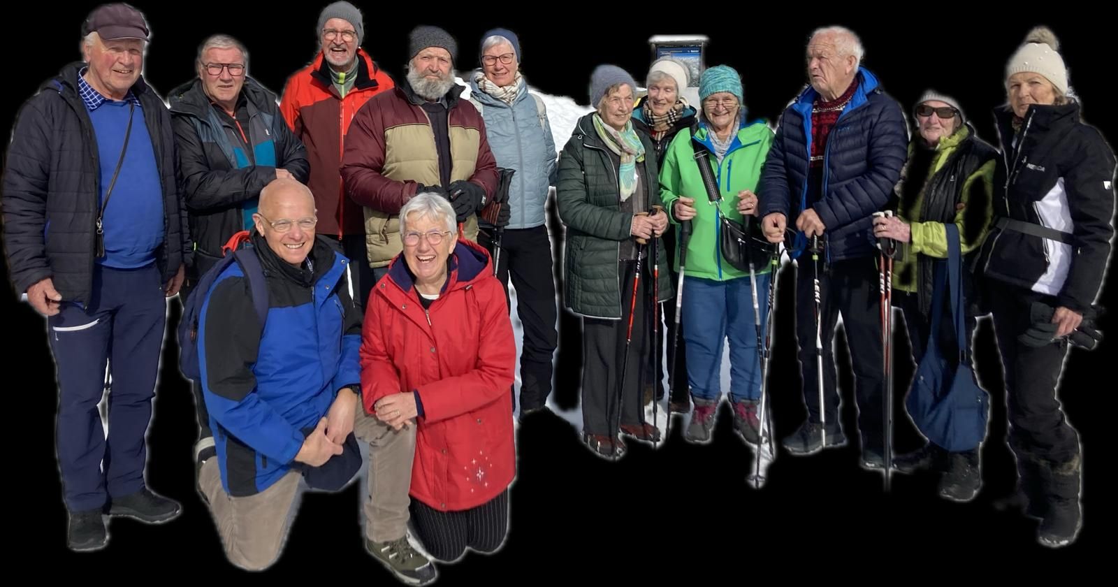 Foto von 13 Thurner SeniorInnen